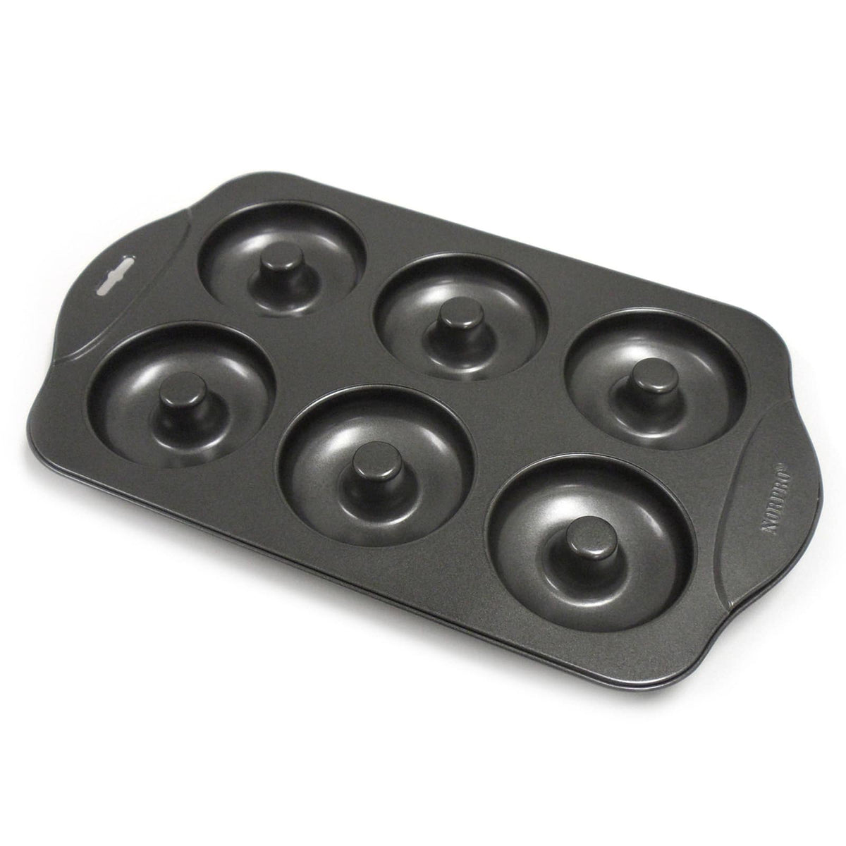 Norpro - Nonstick 6-Cavity Donut Pan - Black