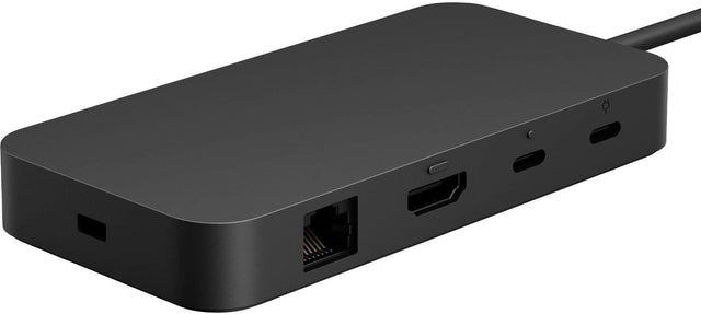Front. Microsoft - Surface USB4 Dock - Black.