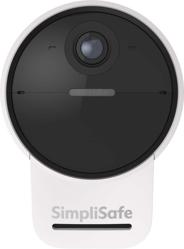 Front. SimpliSafe - SimpliSafe Outdoor Camera Series 2 - White.
