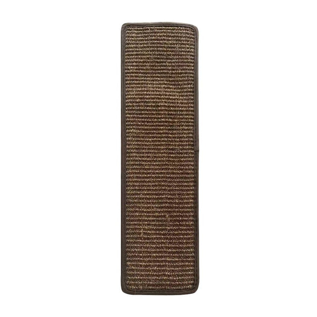 Front. PetPals - Square Sisal Scratching Pad (two-pack) - Brown.