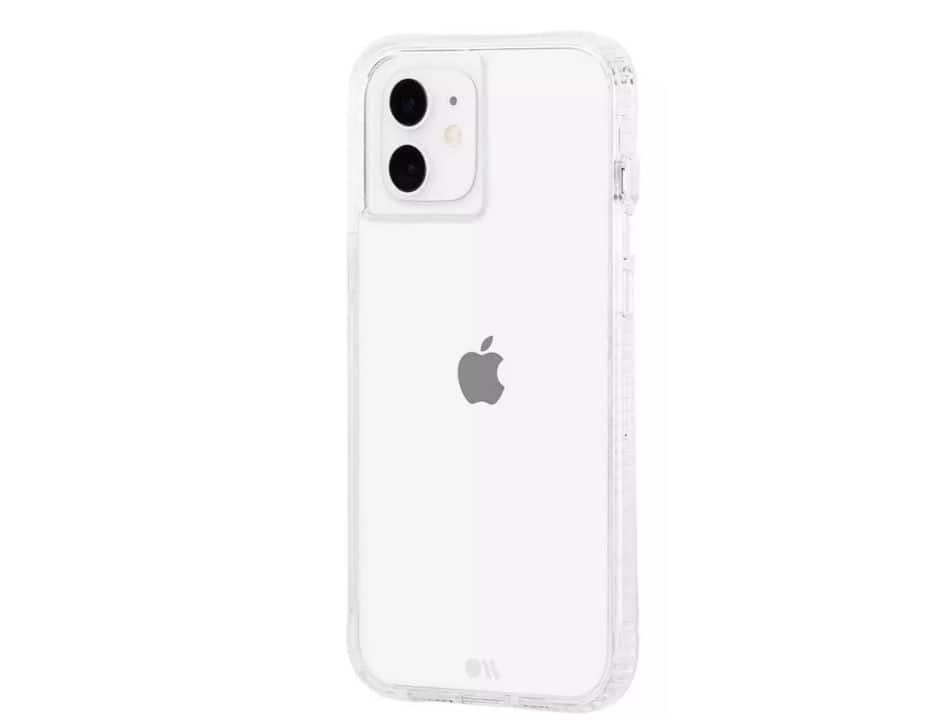 Case-Mate - Apple iPhone 12 Mini Case Tough Rugged case - Clear