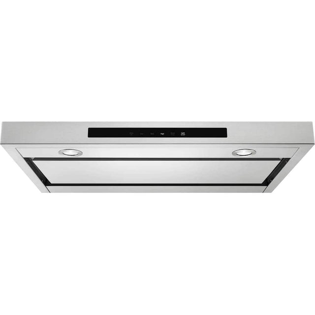 Front. KitchenAid - 36" Convertible Range Hood - Stainless steel.