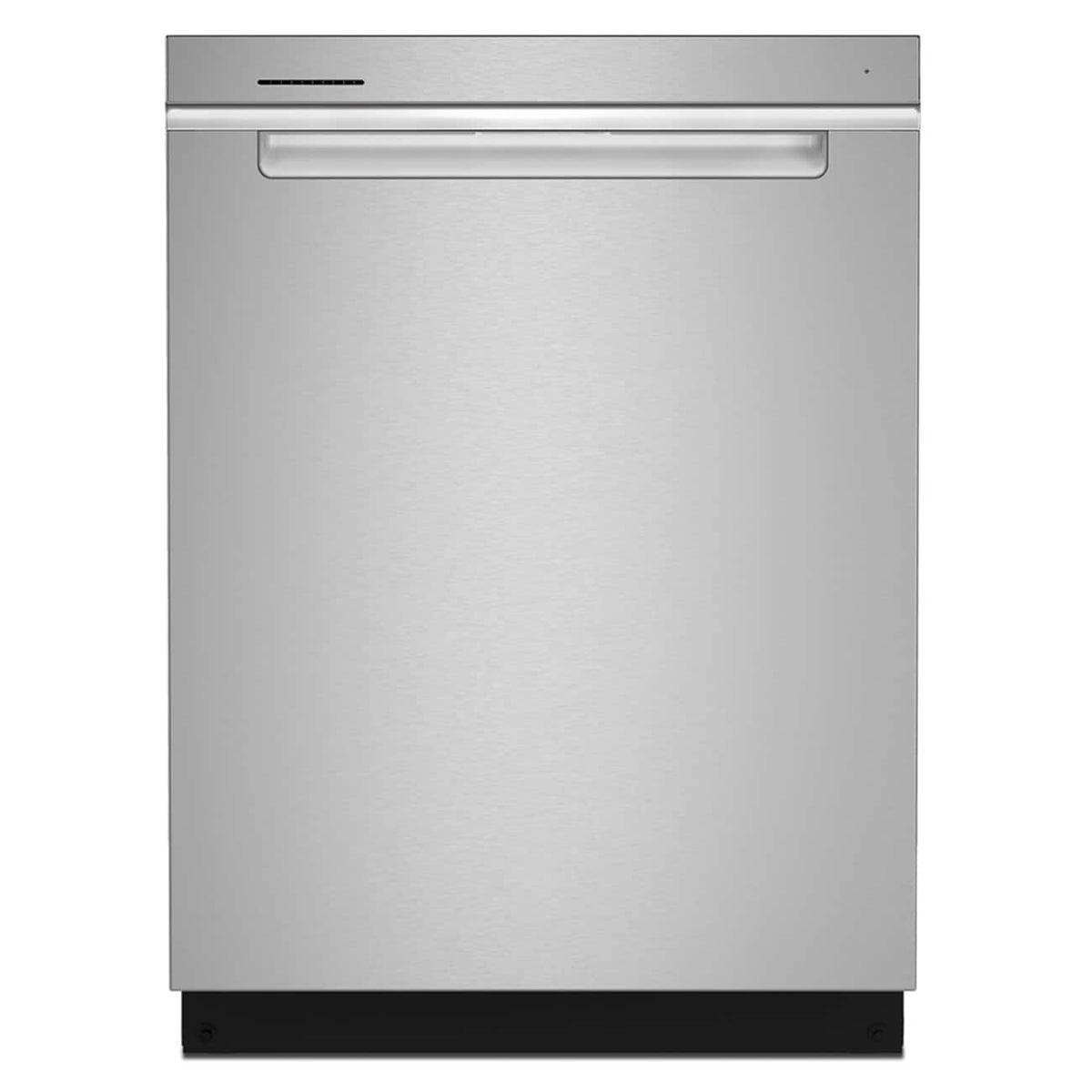 Whirlpool - 24 inch Top Control Built-In Stainless Steel Tub Dishwasher with 3rd Rack, AI Intelligent Wash, 47 dBA - Stainless Steel