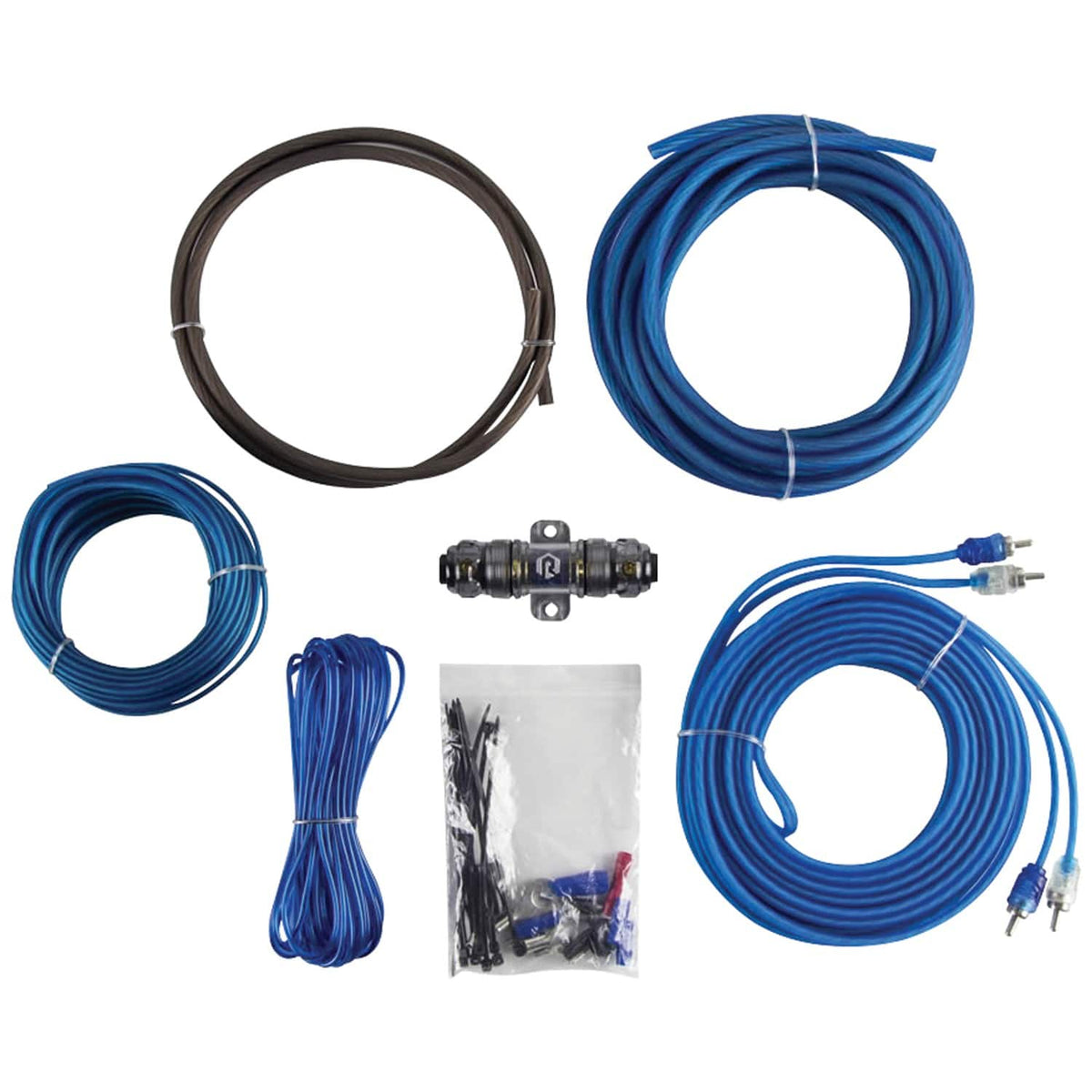 RAPTOR - Bulk Series R2 8-Gauge Amp Installation Kit - Blue