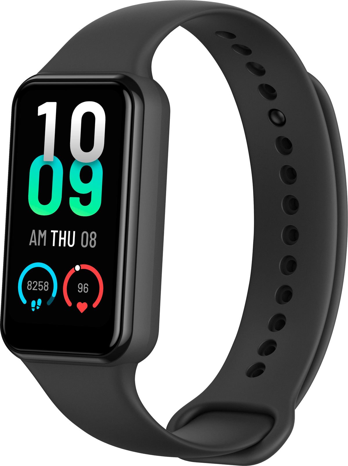 Amazfit - Band 7 Activity and Fitness Tracker 37.3mm Polycarbonate - Black - (2022)