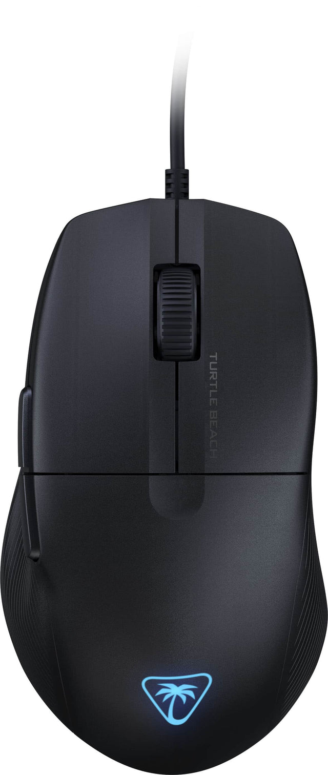 Front. Turtle Beach - Pure SEL Ultra-Light Wired Ergonomic RGB Gaming Mouse with 8K DPI Optical Sensor & Mechanical Switches - Black.