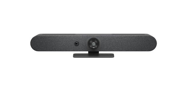 Front. Logitech - Logitech Rally Bar Mini All-in-one video Bar for Small to Medium Rooms - Graphite.