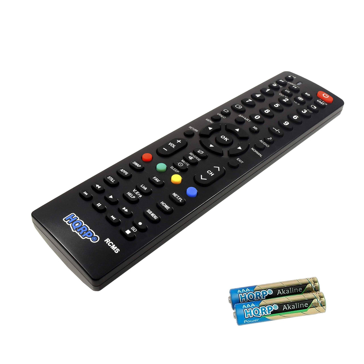 HQRP - TV Remote Control for Panasonic TH-50PX500U TH-50PX600U TH-42PX80U TH-50PX75U TH-42PX6U TH-42PX75U TH-42PX77U