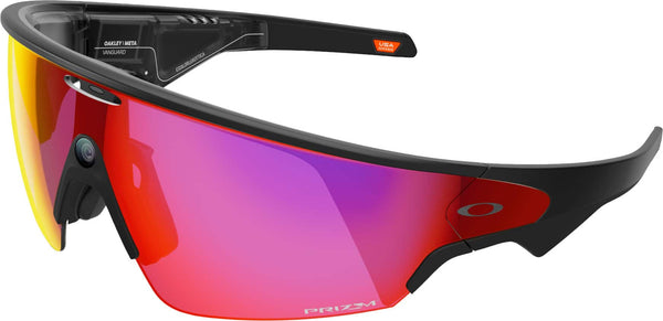 Oakley Meta - Vanguard with Meta AI, Audio, Photo, Video Compatibility - Prizm Road lenses - Black