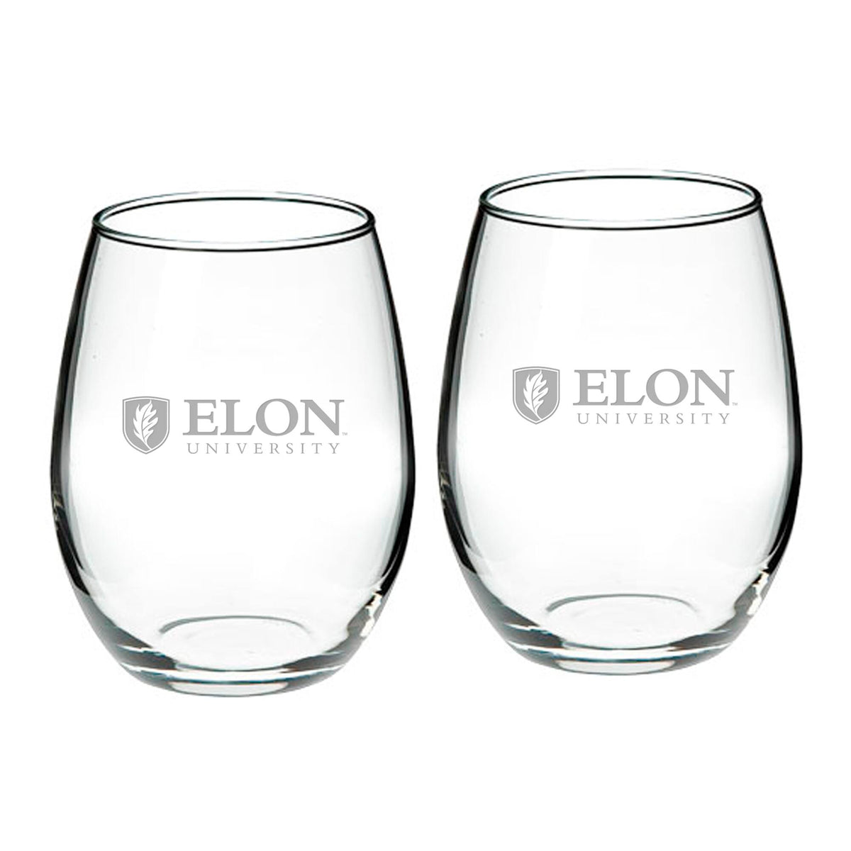 Jardine - Elon Phoenix 21oz. 2-Piece Stemless Wine Glass Set - Multicolor