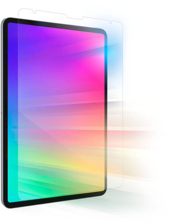 ZAGG - InvisibleShield Glass Elite VisionGuard+ Blue Light Screen Protector for Apple iPad Pro 11" Gen 4-1, Air 10.9" Gen 5, 4 - Clear