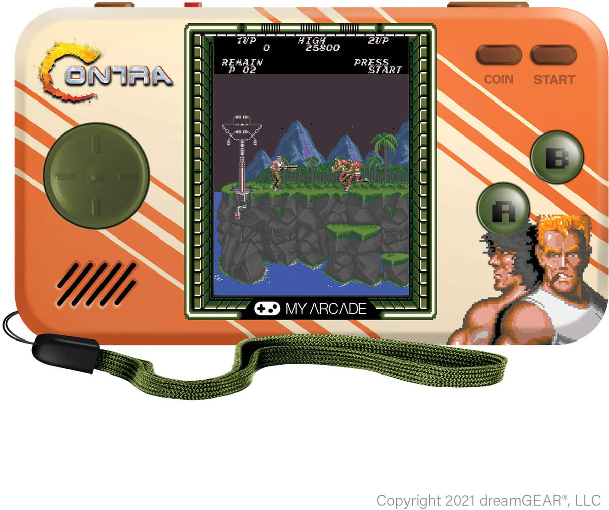 Contra Pocket Player Handheld Portable Game System