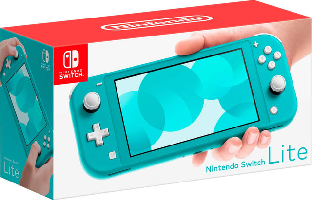 Front. Nintendo - Switch 32GB Lite - Turquoise.