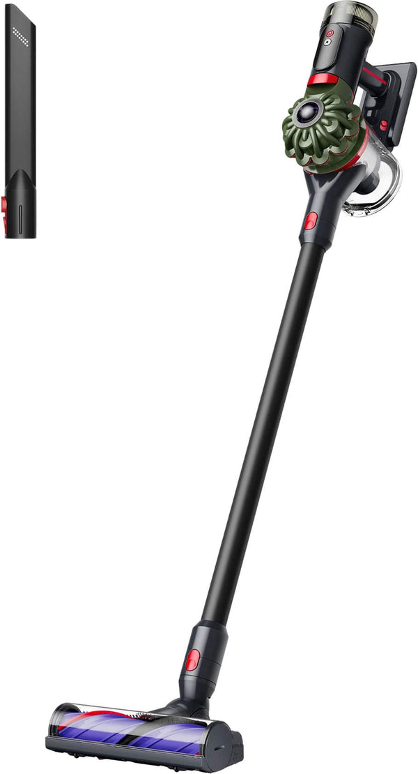 Dyson - V8 Cyclone (Newest Model) Cordless Vacuum - Black/Khaki
