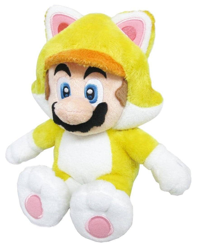 Front. Little Buddy - Super Mario Bros. Cat Mario Plush - Multicolor.