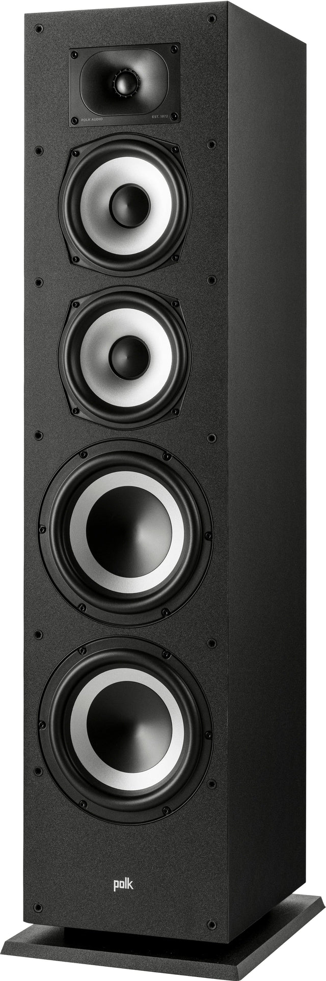 Front. Polk Audio - Monitor XT70 Tower Speaker - Midnight Black.