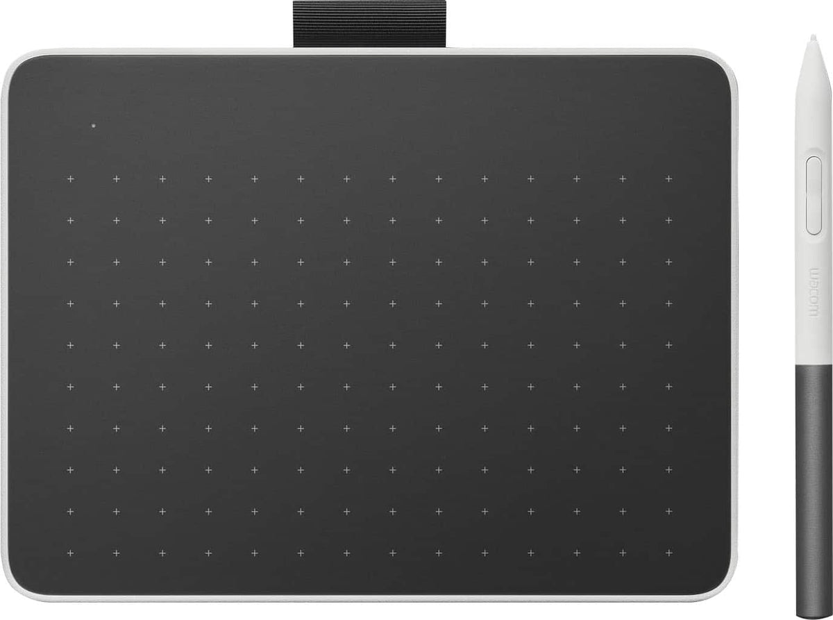 Wacom - One Small Wireless Pen Tablet for PC, Mac, Chromebook & Android; with Battery-Free Pen, Bluetooth, USB-C - White