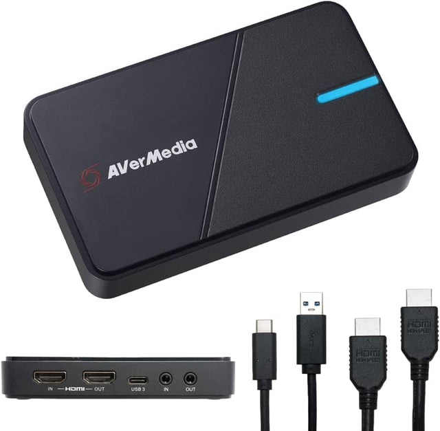 AVerMedia HOMI HOHSPEED  
HDMI IN HDMI OUT USB 3 IN OUT