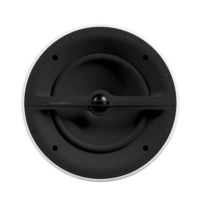 Front. Bowers & Wilkins - CI300 Series 8" In-Ceiling Speakers - (Pair) - Paintable White.