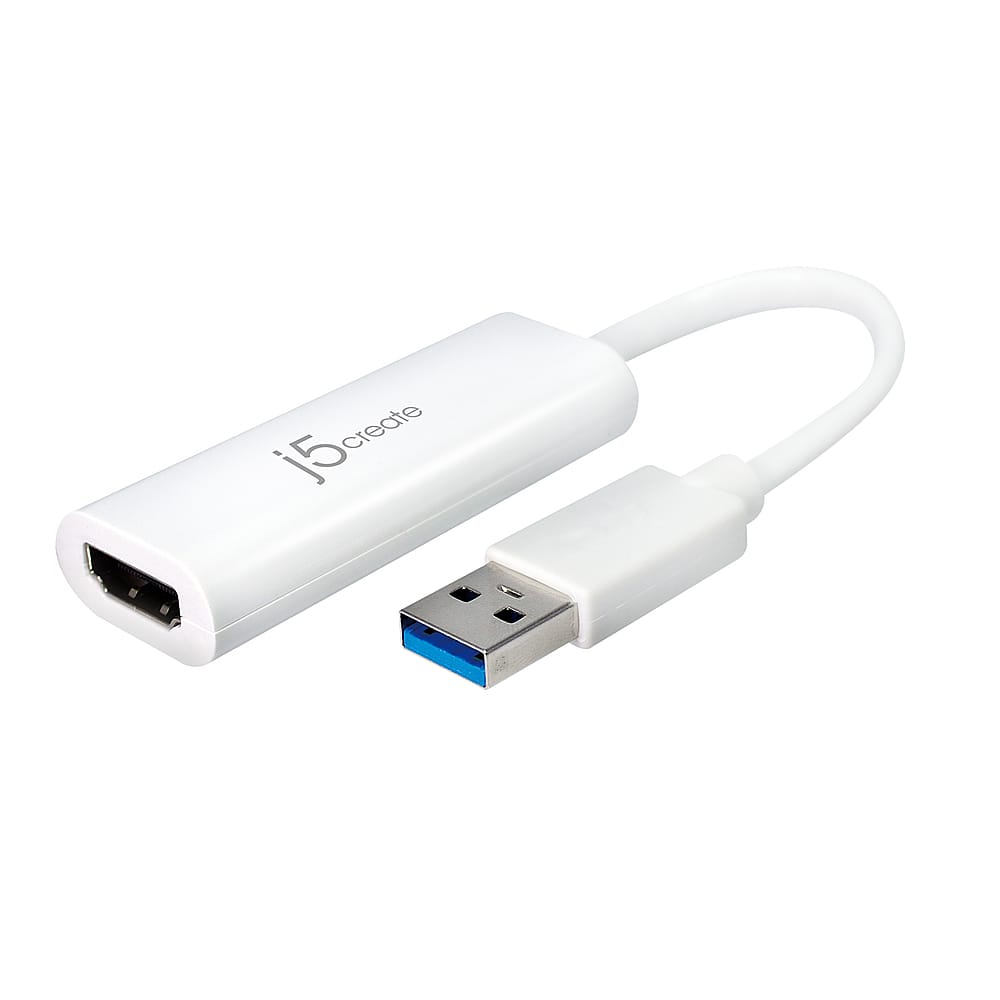 j5create - USB to HDMI Multi-Monitor Adapter - White