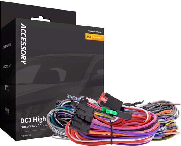 Compustar - Hardwire Installation Kit for RS1B-DC3 - Black
