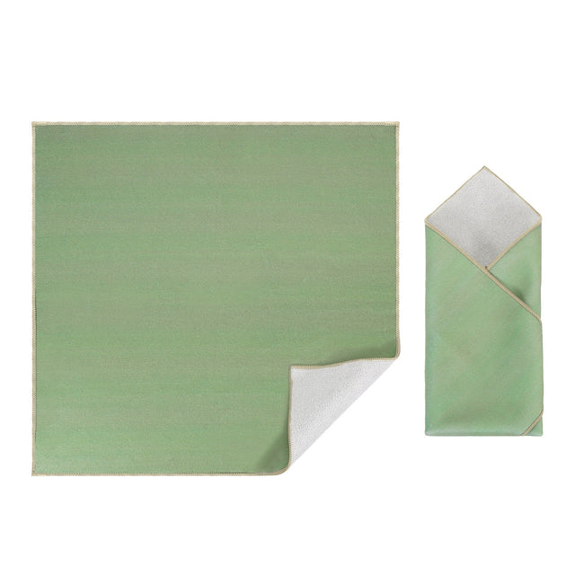Front. Unique Bargains - 22" x 22" Camera Protective Wrap, Magic Self-Adhesive Cloth Anti-scratch Lens Pouches for Camera Lens DSLR Phone Laptop - Green.