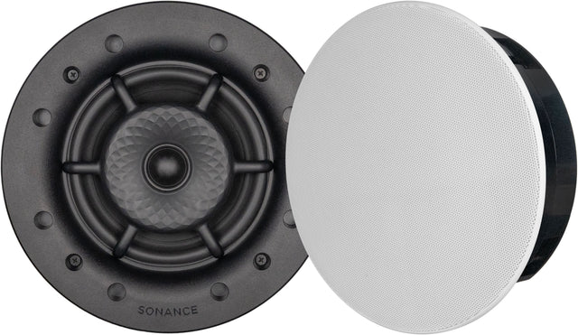 Front. Sonance - VXXT6R - Visual Experience Extreme 6.5" 2-Way Indoor/Outdoor In Ceiling Speakers (Pair) - Paintable White.