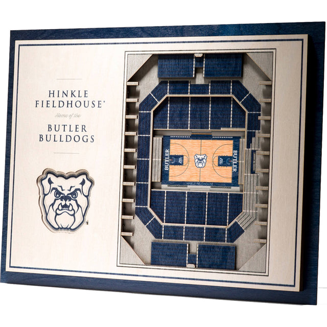HINKLE FIELDHOUSE  
Home of the  
BUTLER BULLDOGS  

BUTLER  
BULLDOGS