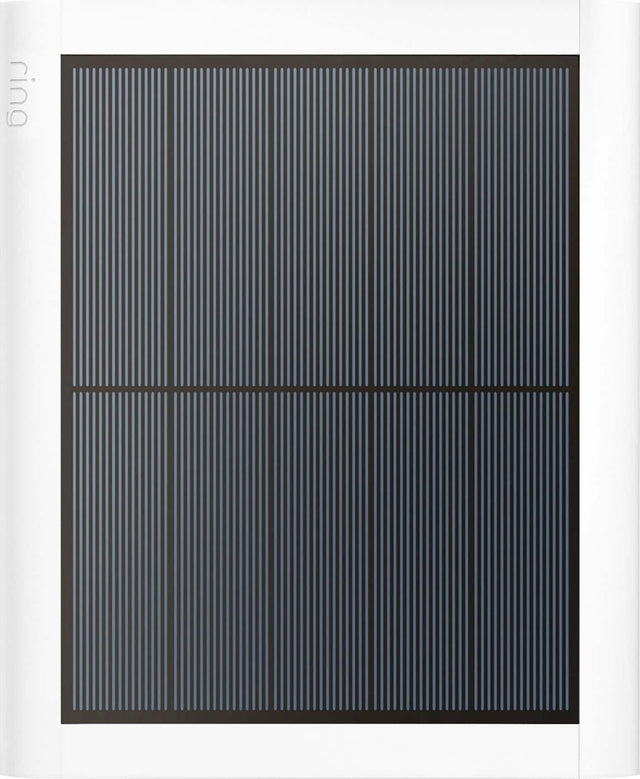 Front. Ring - Ring - 4W Solar Panel for Select Ring Security Cameras - White.