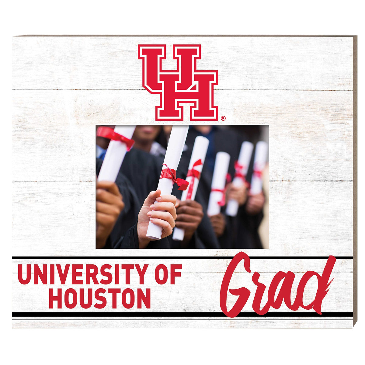 Jardine - Houston Cougars 11'' x 13'' Grad Picture Frame - White