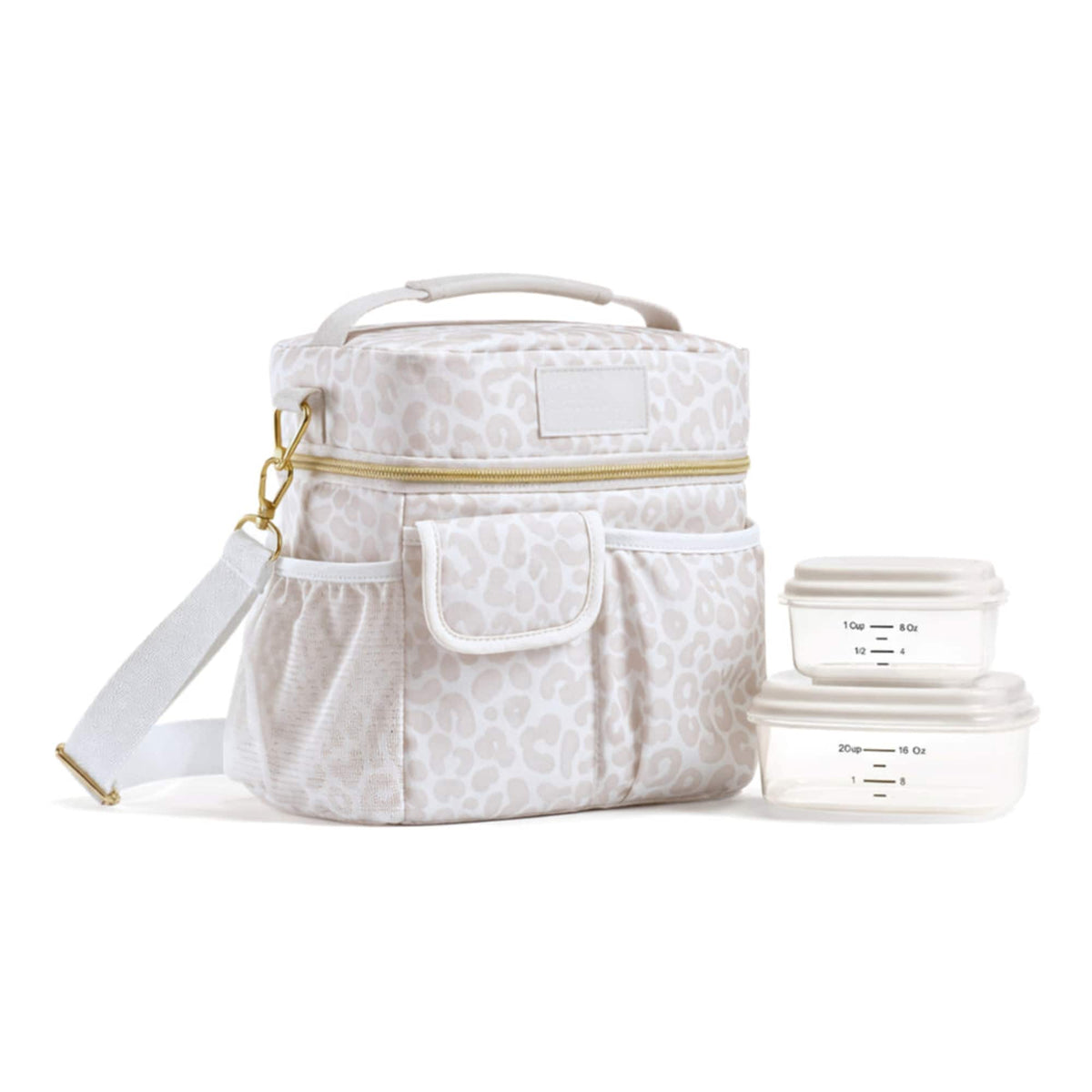 Fit & Fresh - 7610CX3542 Montuak Lunch Bag Kit - Ivory Feline Fine