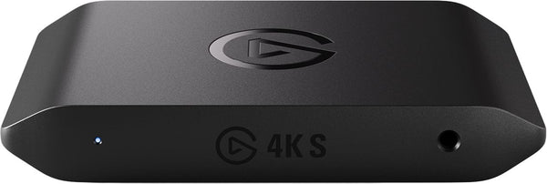 Elgato - 4K S – Ext Capture 4K60, 1440p120/1080p240 Passthrough and Capture for PS5, Xbox Series X/S, Switch 2, PC, Mac, iPad - Black
