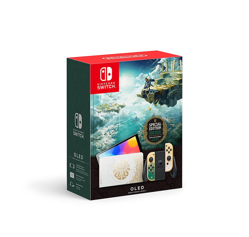 Geek Squad Certified Refurbished Switch OLED Console - The Legend of Zelda: Tears of the Kingdom Edition