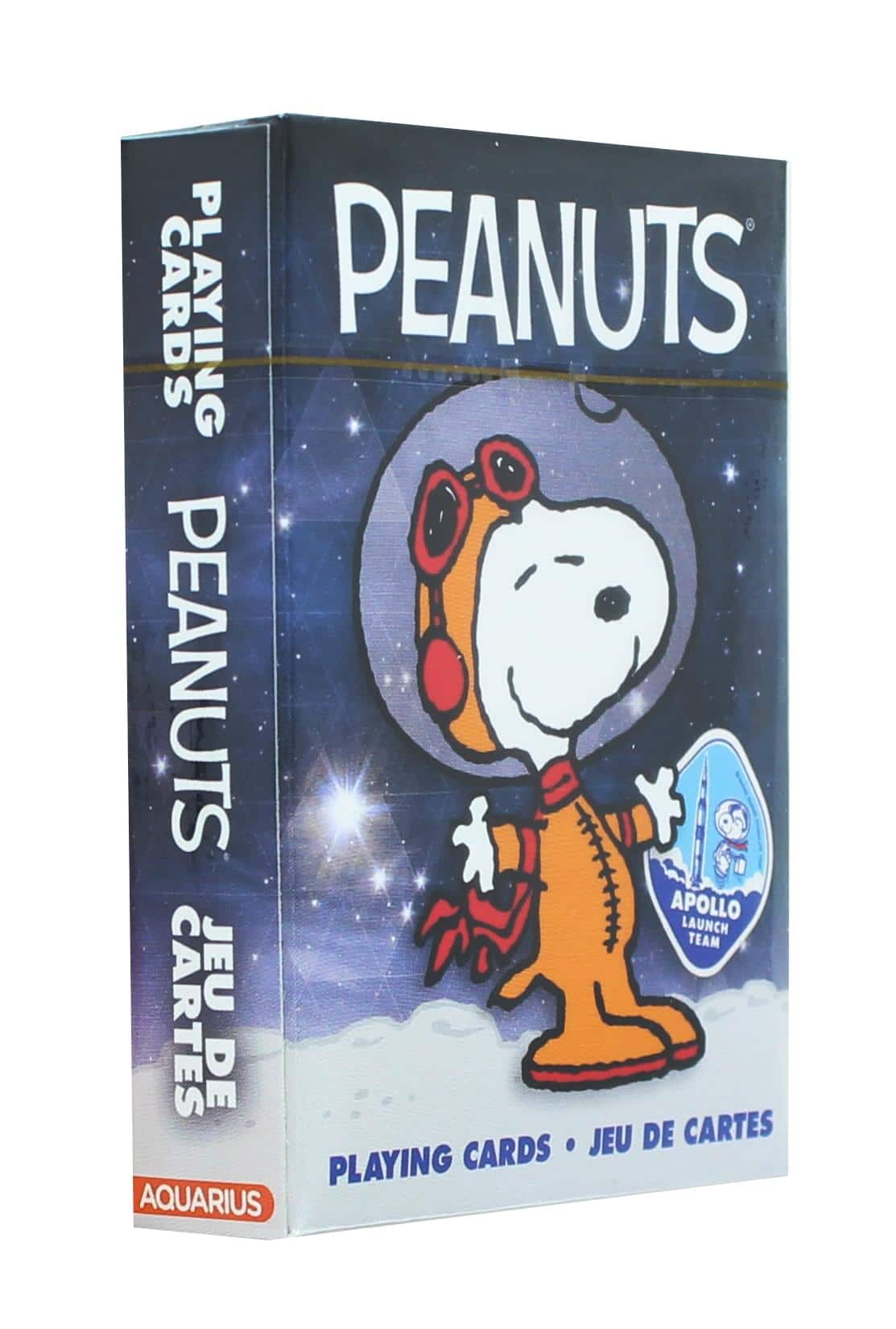 Peanuts - Snoppy In Space Playing Cards | 52 Card Deck + 2 Jokers - Blue