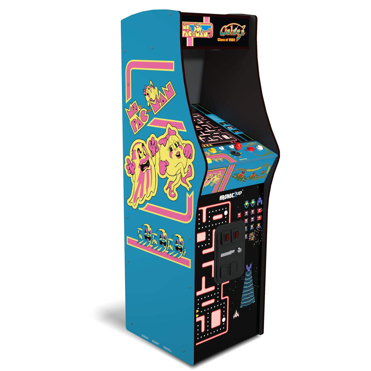 Class of '81 Ms. Pac Man /Galaga Deluxe Arcade Machine