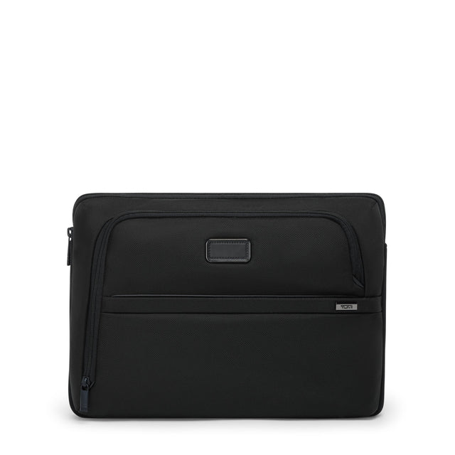 Front. TUMI - Alpha Large 15" Laptop Cover - Black.