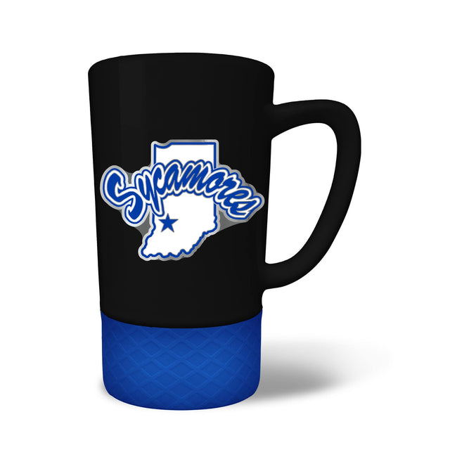 Front. Great American Products - Indiana State Sycamores 15oz. Team Colored Jump Mug - Multicolor.