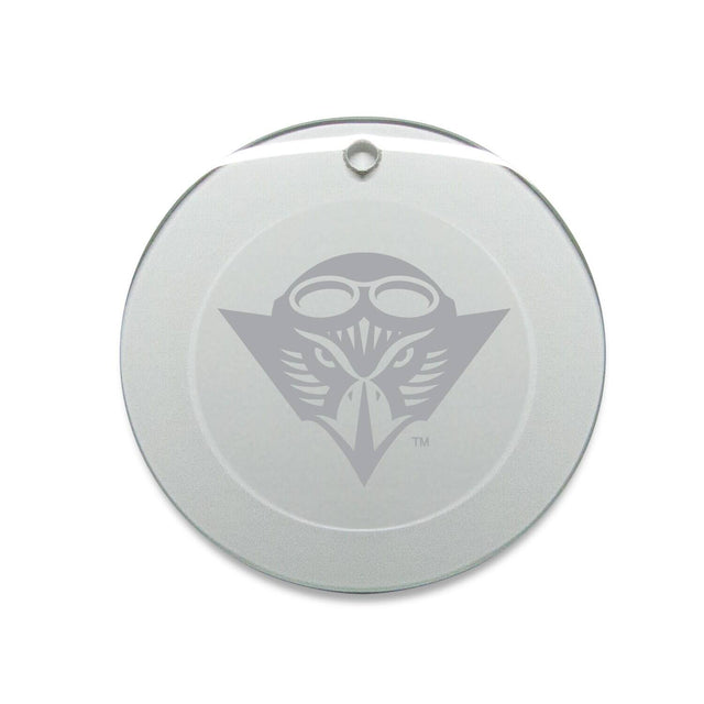 Front. Jardine - Tennessee-Martin Skyhawks 3'' Glass Round Ornament - Multicolor.