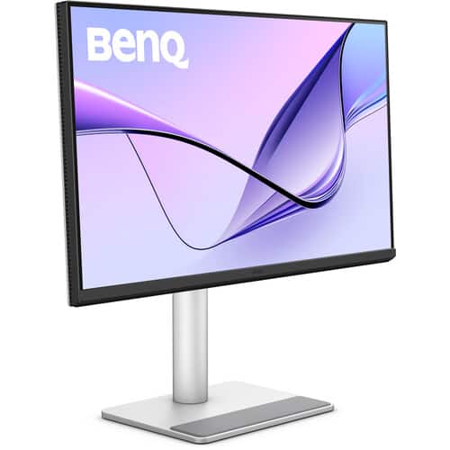 BenQ - Refurbished Excellent - MA270U 27" 4K HDR Monitor 60Hz 16:9 1200:1 HDMI USB Hub Height & Tilt Adjustable Stand - Silver