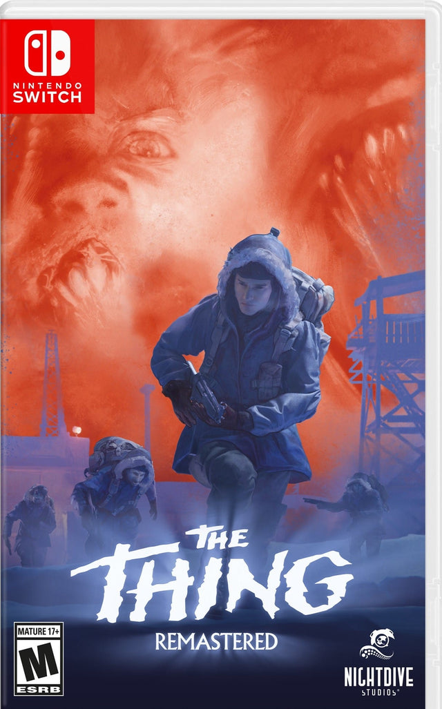 D NINTENDO SWITCH THE THING MATURE 17+ REMASTERED M NIGHTDIVE ESRB STUDIOS