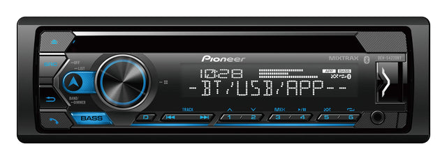SRC U -OFF LIST BAND/ -DIMMER Pioneer MIXTRAX APP BASS 1020 X xXX .BT/USB/APP .... .... DEH-S4220BT J BASS D H TRACK D A 1 / V 2 MIX 3 / >/II 4 XxX 5 / 1 G