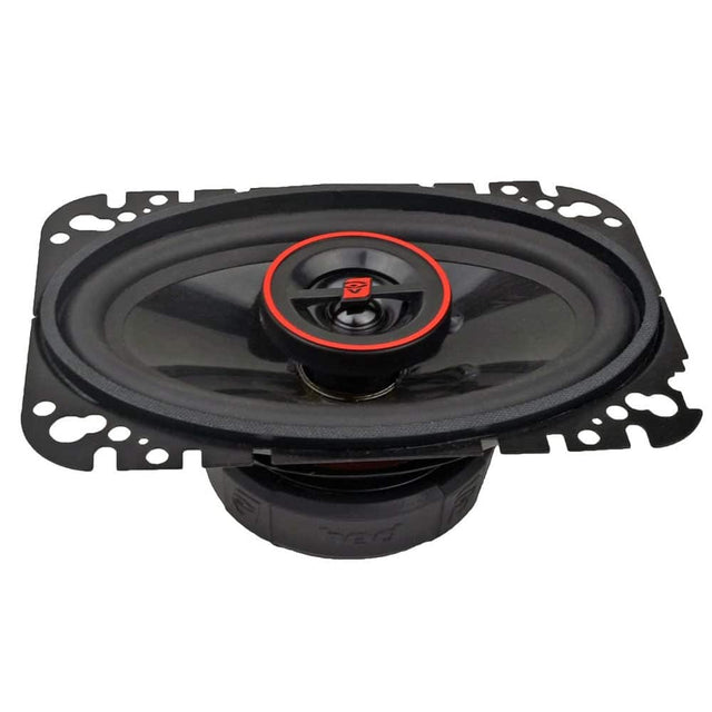 Front. Cerwin Vega - Cerwin-Vega- H746 - 4"x6" HED Series 2-Way Coaxial Car Speakers - Black and Red.