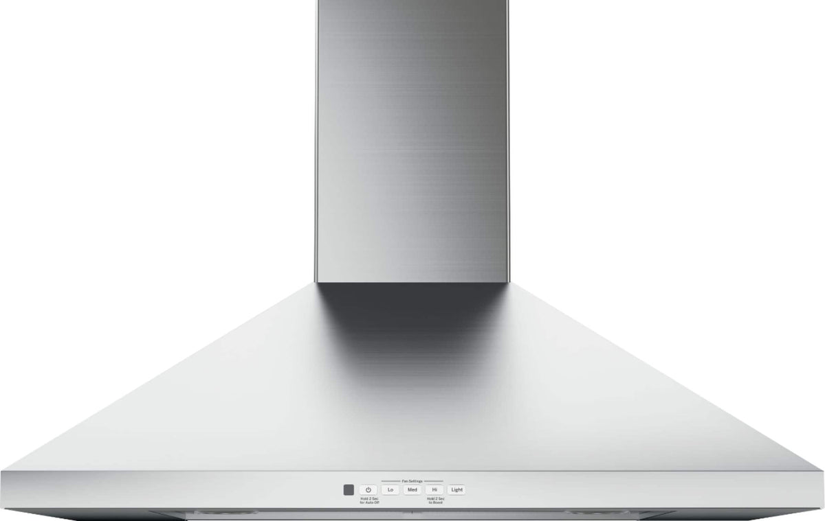 GE - 30 inches - Convertible & Recirculating - Wall Range Hood - Stainless Steel