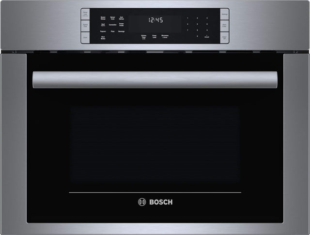 Panel LOS - Sensor Retract - Auto -utea - C - Foad 12:45 A - Settings da frr Popeu P Beverage - Coc Mas - K T - Pouar - (H) BOSCH

Corrected:

Panel LOS - Sensor Retract - Auto - C - Foad 12:45 A - Settings - Start - Enter - Clear - Off - Kitchen Timer - Power Level - Microwave - 30 sec - Sensor Cook - Convection - Frozen - Pizza - Beverage - Popcorn - More - Menu - Settings