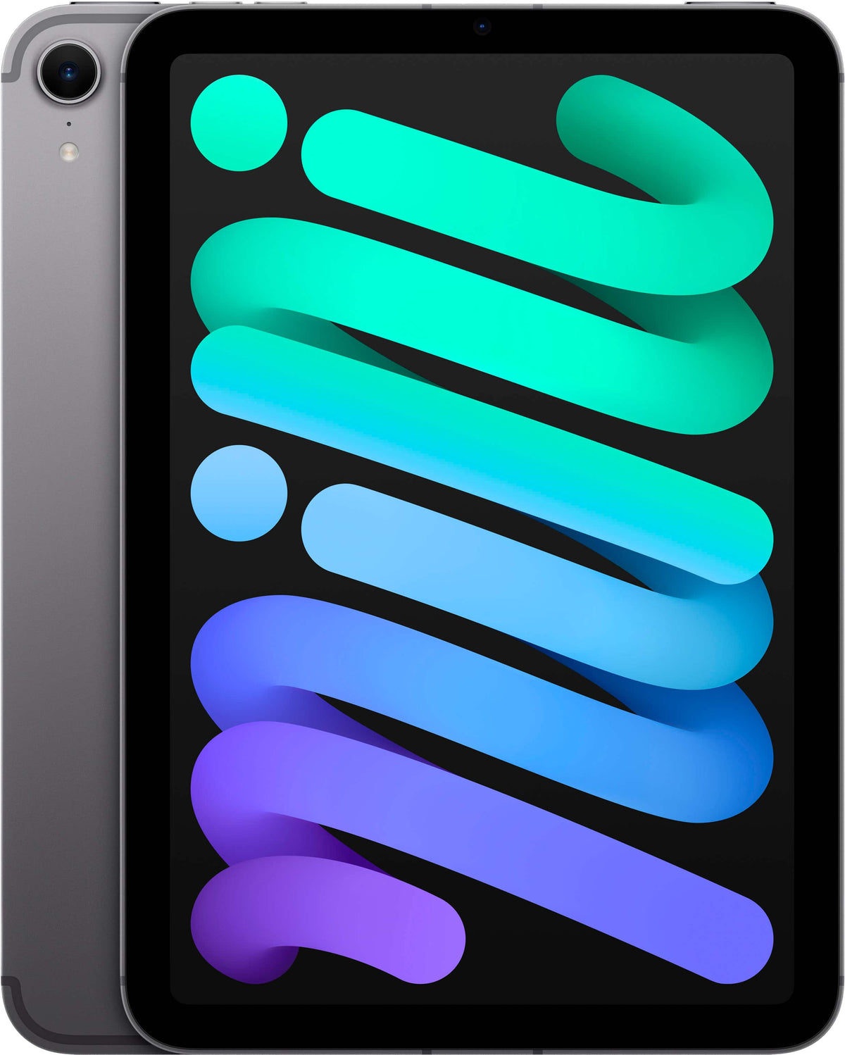 Apple - iPad mini (A17 Pro chip) - Built for Apple Intelligence - Wi-Fi + Cellular 128GB - Space Gray (AT&T)