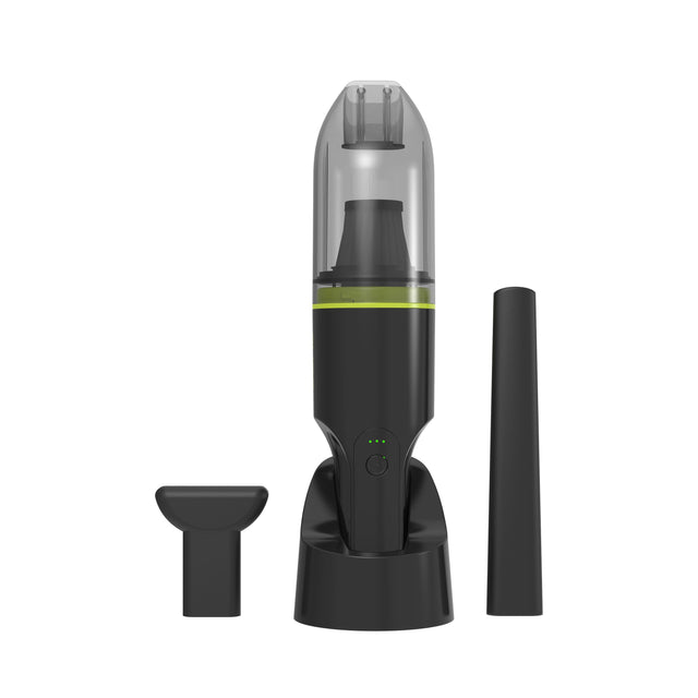 Front. Tzumi - Runa Cordless Handheld Vacuum with USB Charging and Multiple Attachments.