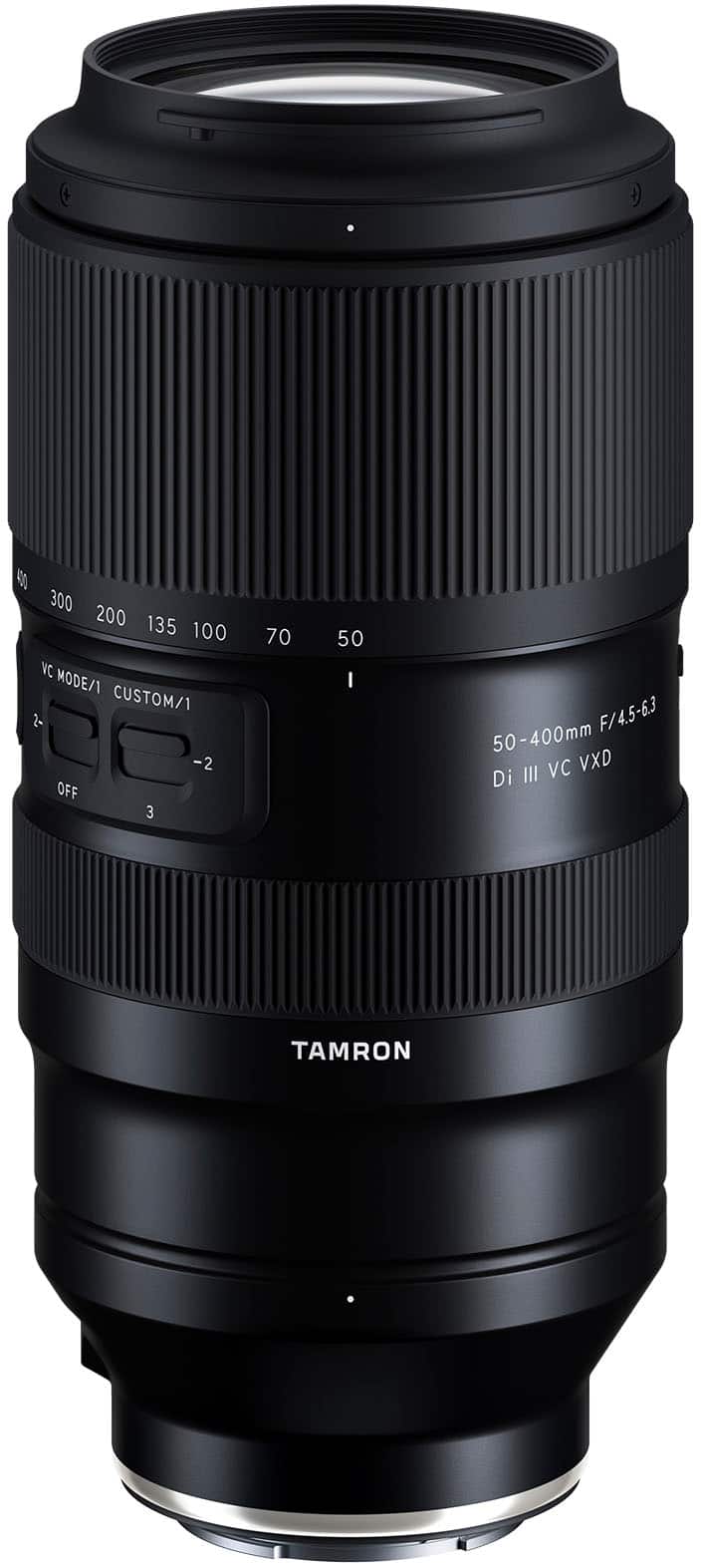 Tamron - 50-400mm F/4.5-6.3 DI III VC VXD Telephoto Zoom Lens for SonyFull-frame  E-Mount Cameras - Black