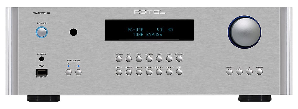 Rotel - RA-1592MKII 200W 2-Ch Integrated Amplifier - Silver