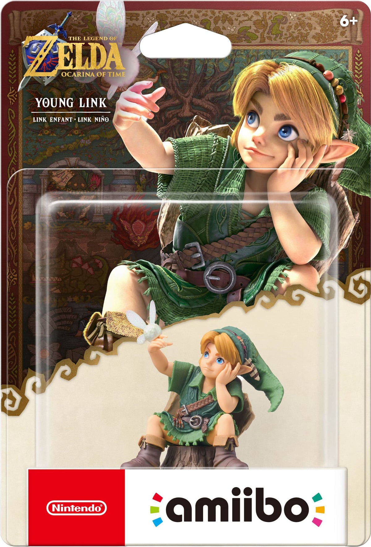 Nintendo - amiibo - Young Link - The Legend of Zelda: Ocarina of Time Series - Multi