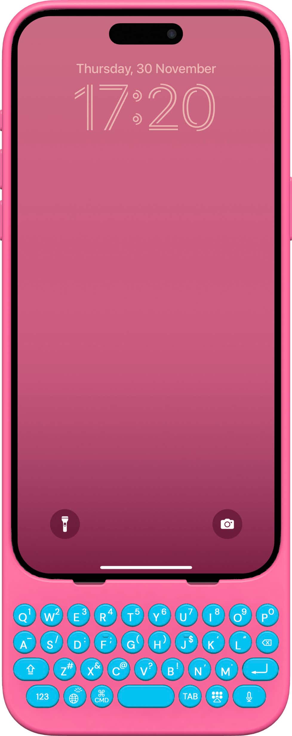 Clicks - Keyboard for Apple iPhone 15 Plus - Miami Beach